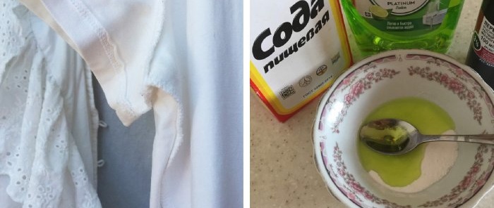 Comment éliminer les taches de sueur sur les vêtements blancs sans produits chimiques coûteux