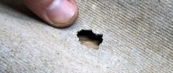 How and with what to repair a hole in the roof