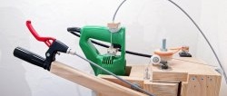 How to “move” or “extend” a drill button without disassembling. Idea for a homemade machine