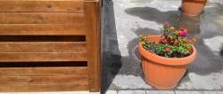 Terraço DIY em estilo escandinavo