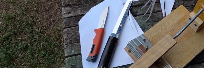 Comment assembler un aiguiseur de couteaux en utilisant uniquement des matériaux de récupération