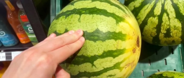 How to find a ripe and sweet watermelon every time