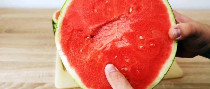 Como encontrar sempre uma melancia madura e doce