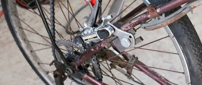 How to make an electric drive for a bicycle without electronics