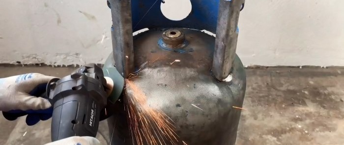 Hvordan lage en turboovn med justerbar flamme og engangslasting