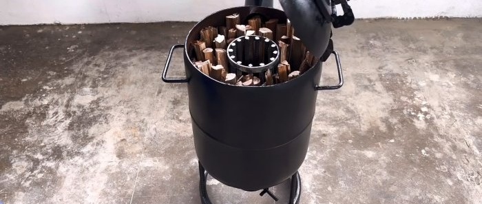 Comment fabriquer un four turbo avec flamme réglable et chargement unique