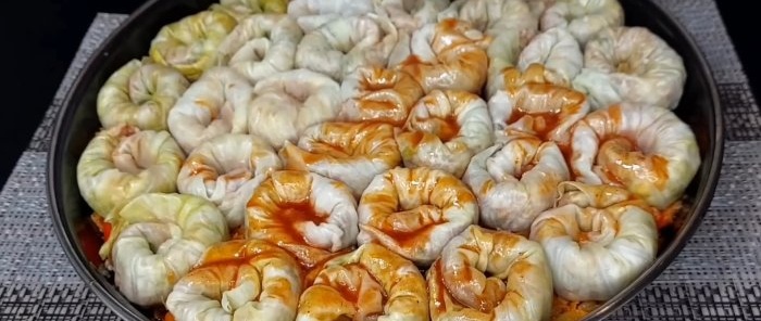 Deliciosos rollitos de col según una receta china