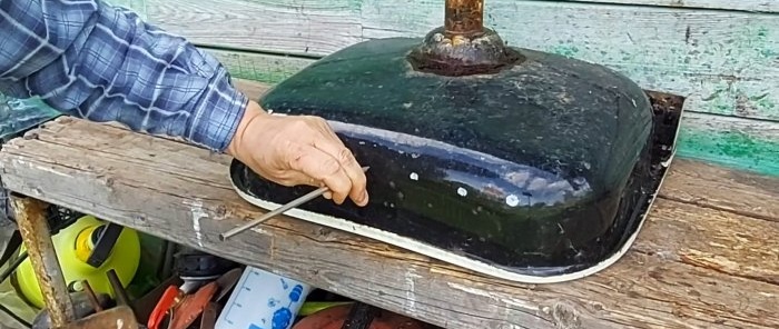 Πώς να φτιάξετε ένα φοβερό μπάρμπεκιου από έναν παλιό νεροχύτη χωρίς πολύ κόπο και έξοδα