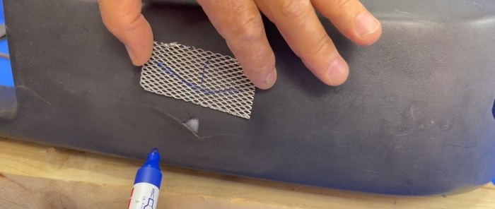 Hvordan gjenopprette en skadet plaststøtfanger på riktig måte ved hjelp av tilgjengelige materialer