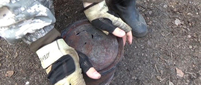 How to easily obtain first-class birch tar