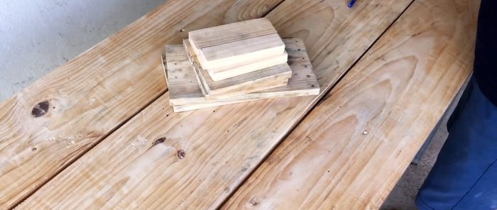 Cómo hacer un molde de bloque de cerradura de madera
