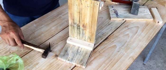 Hoe maak je een houten slotblokmal?