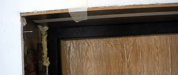 Jak zrobić eleganckie skosy drzwi wejściowych ze zwykłego laminatu