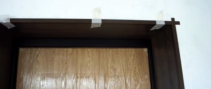 Kako napraviti šik kosine za ulazna vrata od običnog laminata