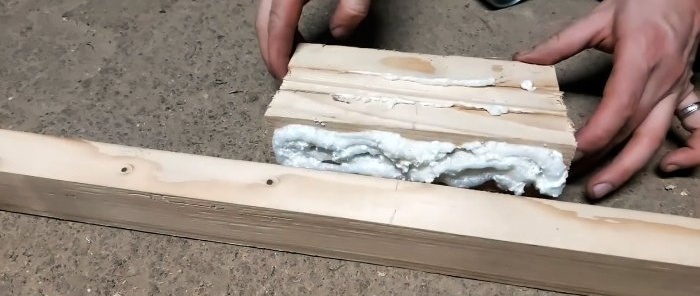Paano gumawa ng matibay at mainit na pinto mula sa polystyrene foam