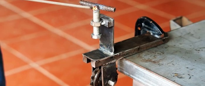 Kako napraviti zatezač karika od dijelova bicikla