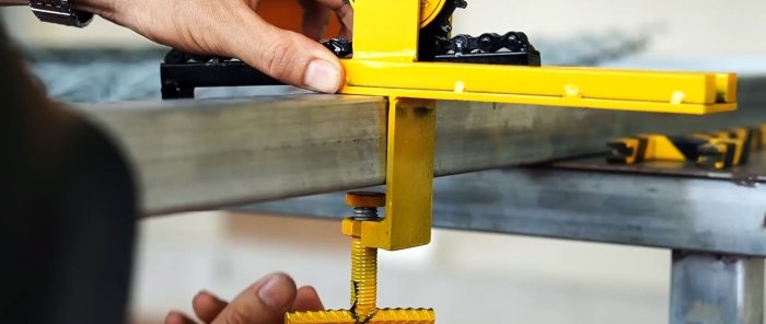 كيفية صنع شداد سلسلة من أجزاء الدراجة