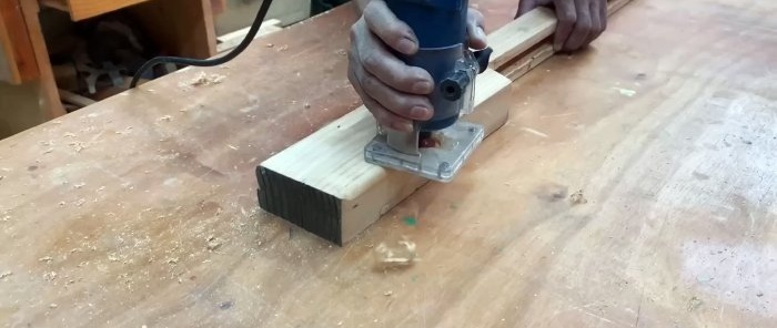 كيفية صنع سلم قابل للطي من الخشب