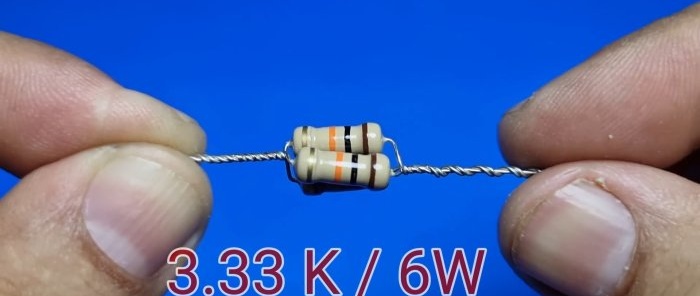 Nouvelle idée d'un fusible à condensateur au lieu d'une ampoule à incandescence