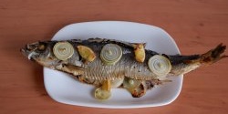 Herring baked in the oven - delicious, period!