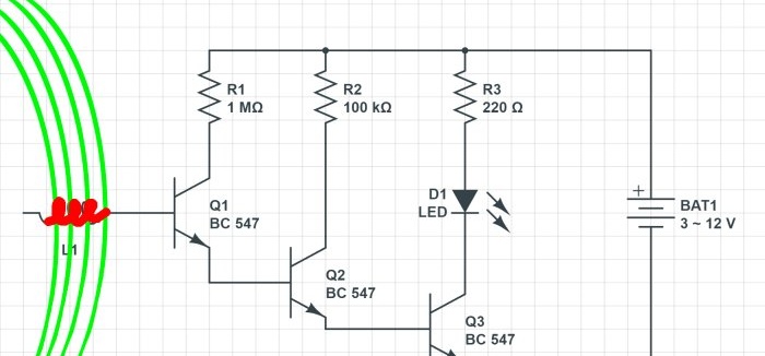 Fes-ho tu mateix detector de cablejat ocult de les peces disponibles