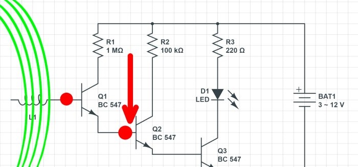 Detector de cablare ascuns, fă-ți singur din piesele disponibile