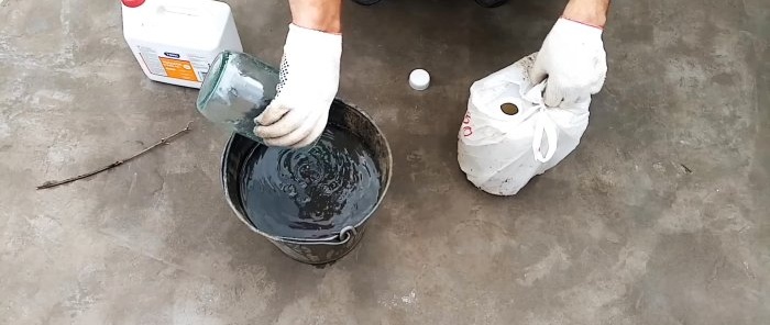 How to prepare your own waterproofing impregnation for concrete