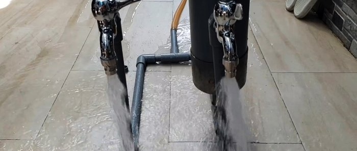 Come aumentare la pressione dell'acqua senza utilizzare una pompa