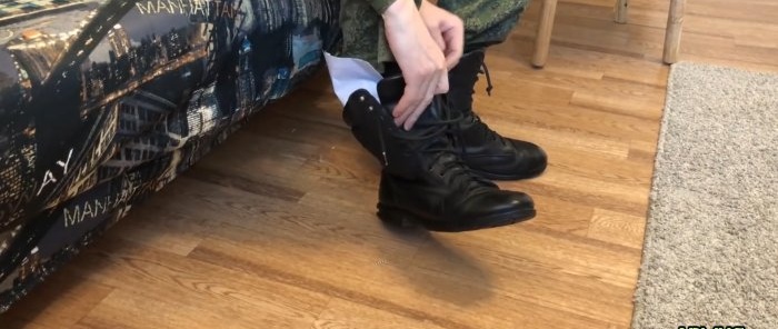 5 војних хакова за ципеле