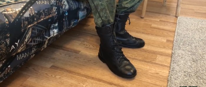 5 militāro apavu hacks