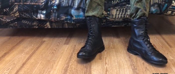 5 trucuri de pantofi militari