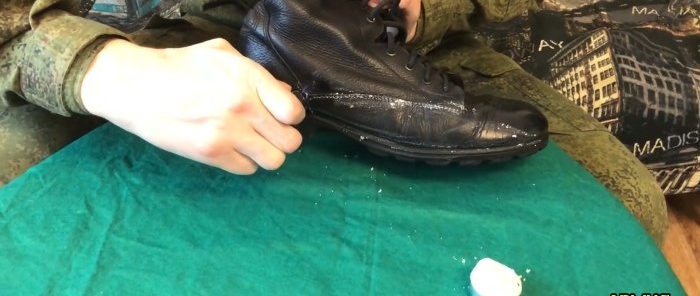 5 truques com sapatos militares