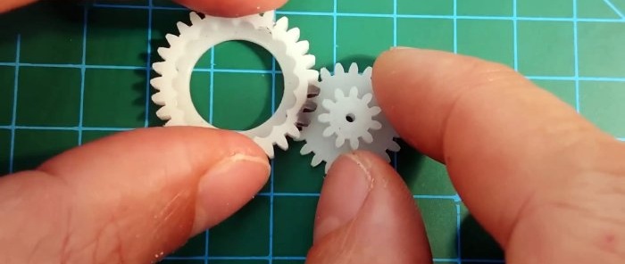 How to reliably restore damaged plastic gear teeth