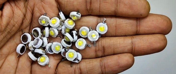 Hogyan készítsünk egy erős 12 W-os LED-es zseblámpát