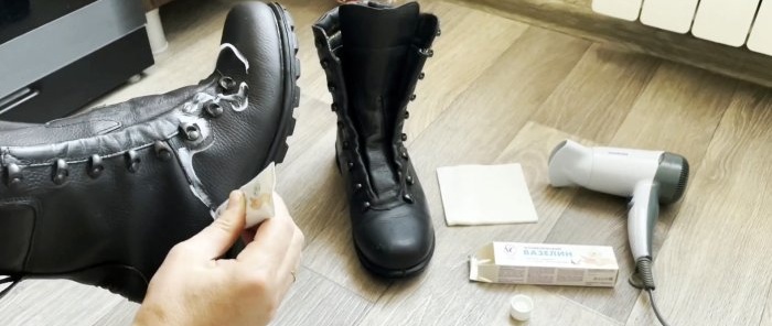 Kako cipele učiniti potpuno vodootpornim