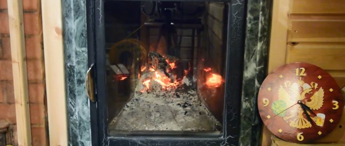 Como colocar lenha para queima longa com máxima eficiência