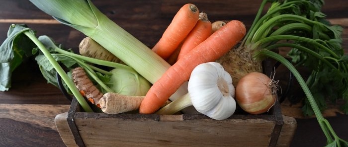 Une excellente façon de conserver les légumes est de préparer des cubes de bouillon naturels