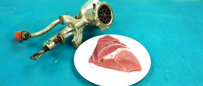 High-speed sharpening of meat grinder knives