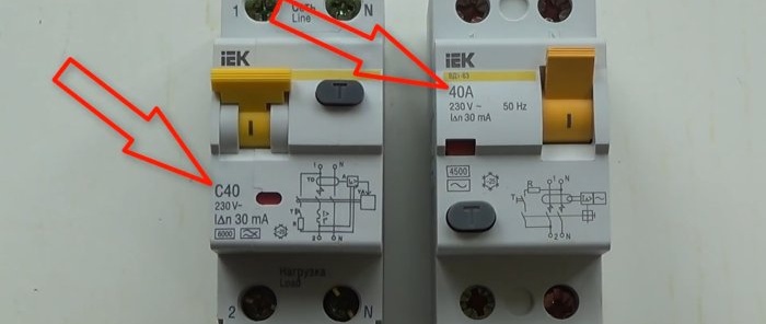 ¿Cuál es la diferencia y cuándo instalar un interruptor RCD o DIF?