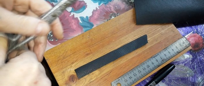 Kako napraviti viseću futrolu za džepni nož