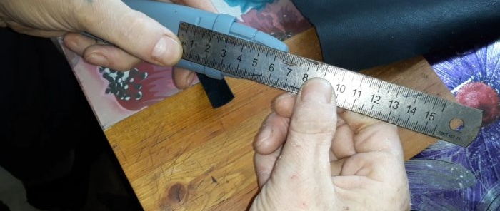 Cómo hacer un estuche colgante para navajas de bolsillo
