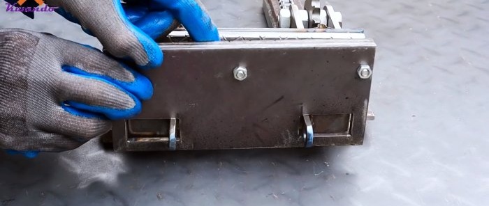 How to make a vice using bicycle parts