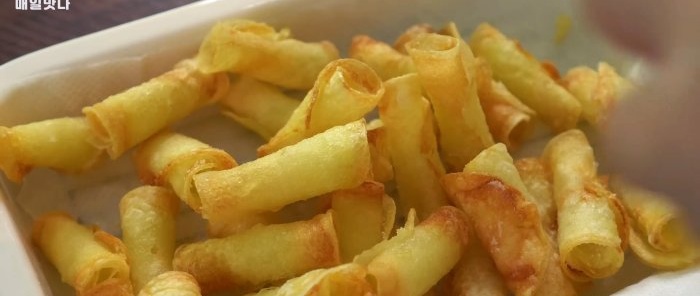 Erstaunliche hausgemachte Chips