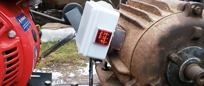 Hogyan szereljünk fel egy mögöttes traktort 220 V-os generátor funkcióval