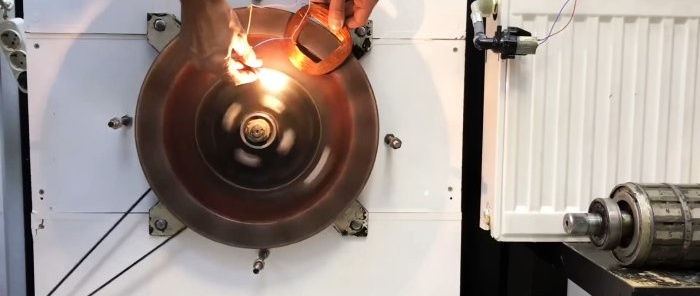 Θέρμανση με ηλεκτρικό κινητήρα πλυντηρίου