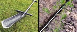 How to make a trench shovel from junk. Fast trench digging is guaranteed
