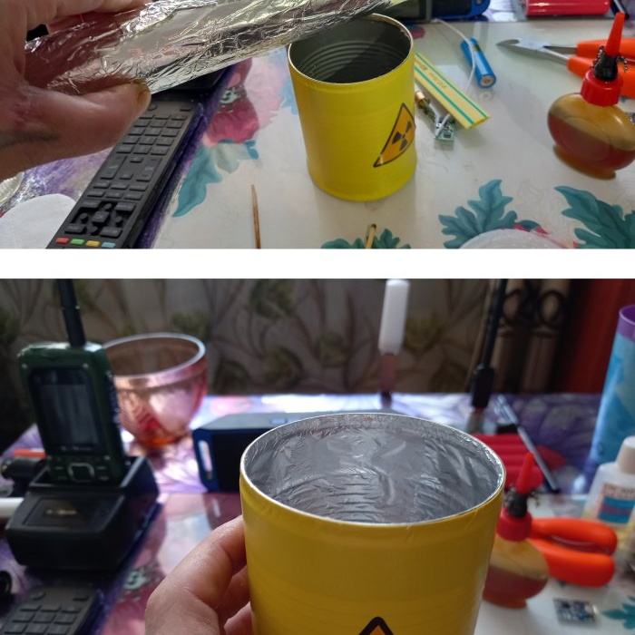Cómo hacer una lámpara increíble con un barril radiactivo.
