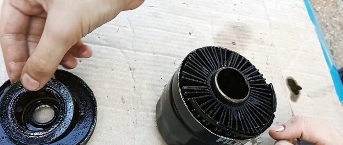 Czy powinienem umieścić magnes na filtrze oleju?