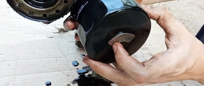 Dapat ba akong maglagay ng magnet sa oil filter?