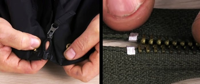 5 Life Hacks rāvējslēdzēju labošanai, izmantojot pieejamos materiālus